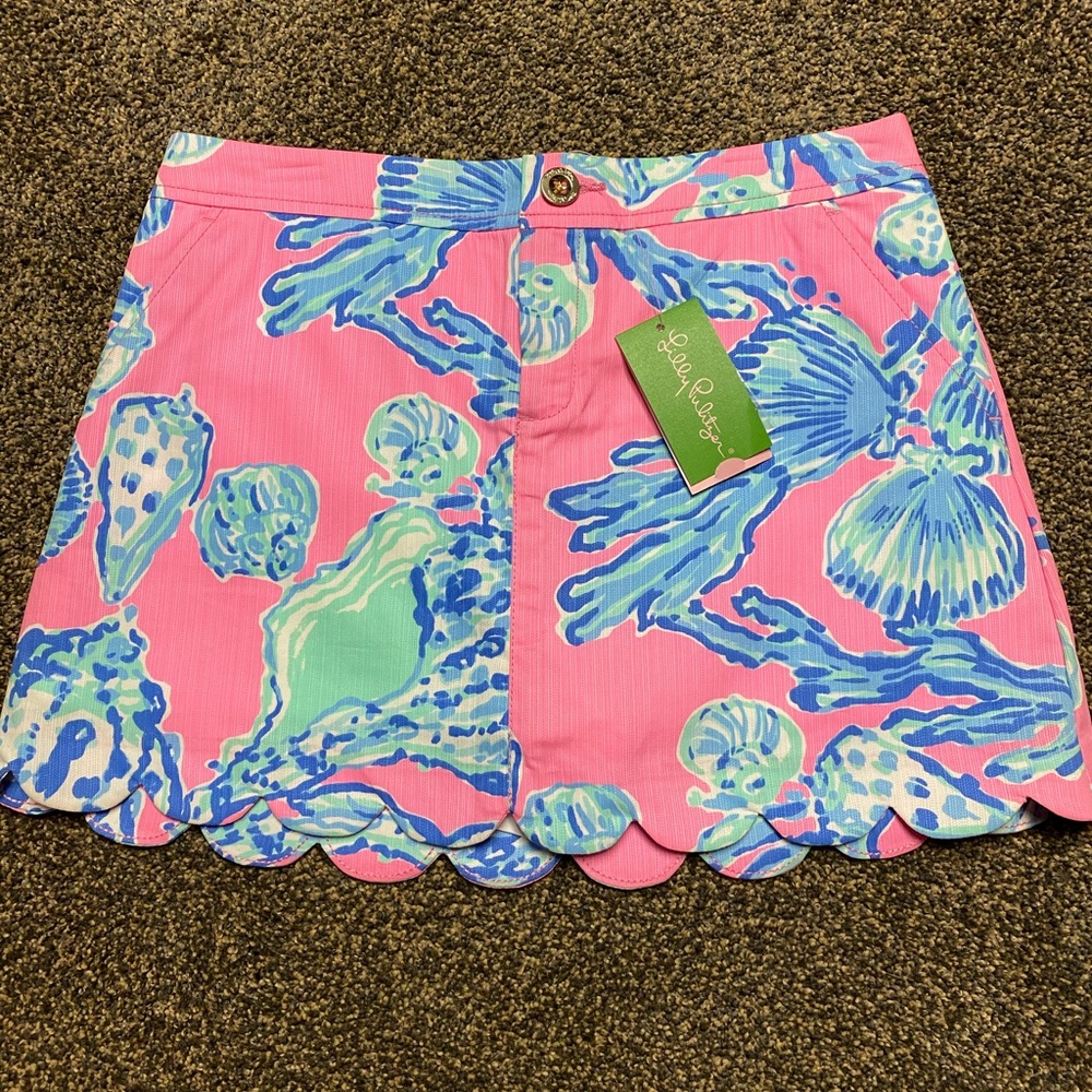 Lilly Pulitzer Scallop Skort